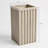 Square Grove Column Planter - Ash Brown
