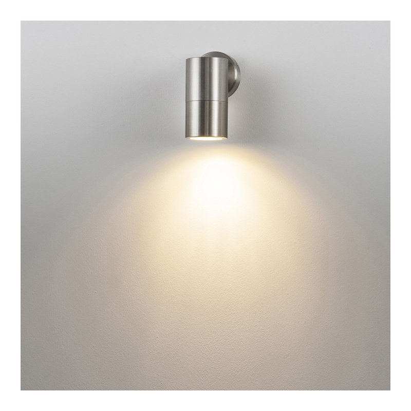 Eden 11cm H Outdoor Armed Sconce, Silver