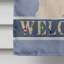Polyester 2 côtés 40 x 28 po welcome drapeau maison-73943191