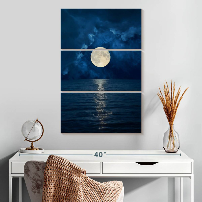 Lueur pleine lune Oberle, H 32 po x l 20 po