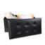 Repose-pieds de rangement rectangulaire en similicuir Jacksana-992263683
