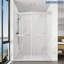 Opal Mirage MCOCOD 56-60.75" W x 76" H Double Sliding Frameless Soft Close Shower Door with 3/8" (10mm) Clear Glass-58594007