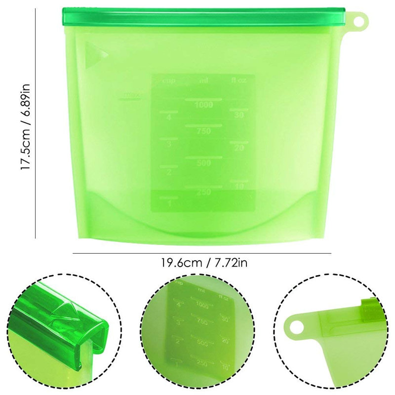 Contenant de rangement pour aliments réutilisable Kyler
