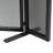 Mollet 40" x 31" 3-Panel Iron Fireplace Screen with Mesh Design