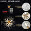 Metal, K9 Crystal chandelier