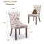 Chaise rembourrée en velours