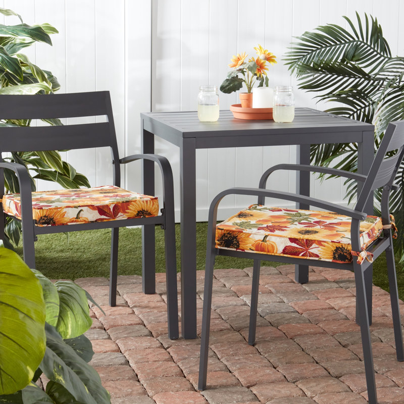 Outdoor Dining Chair Seat Pad, Marisol