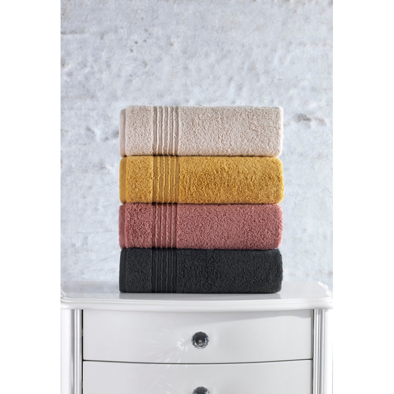 Ensemble de serviettes luxueuses 100% coton, 19,7 po x 35,4 po | Doux et absorbant, 18,5 oz / m² | Lavable à la machine pour un entretien facile, parfait pour la maison et le spa