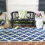 Kerr Hooked Navy/Beige Indoor/Outdoor Rug-22415877