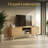 TV Stand for Living Room, Mid Century Modern for 55/60/65 inch TV, Farmhouse TV Stand, Entertainment Center with Storage, TV and Media Console for Living Room