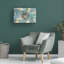 Jaguar, paysage de jungle sur toile