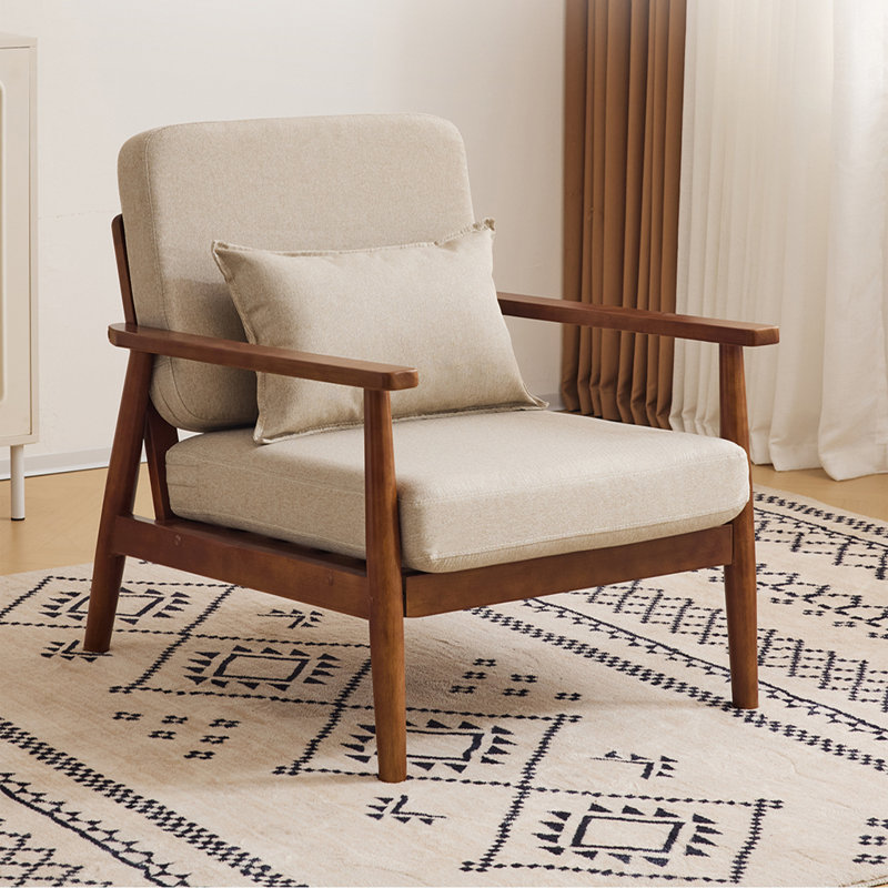 Thury, Mélange de polyester blanc cassé, Brun