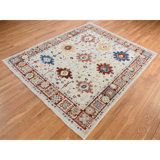 Tenacia One-of-a-Kind 7'9" X 9'9" New Age Wool Area Rug Ivory