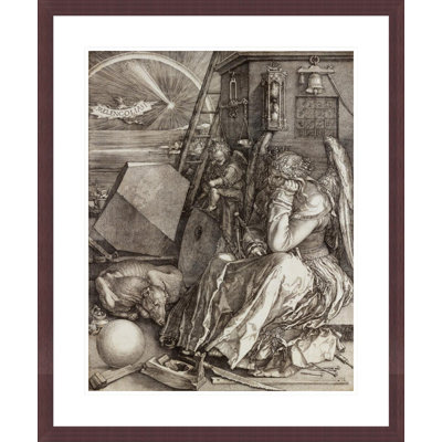 Melencolia I by Albrecht Dürer -Framed Giclee Print
