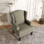 Dokun Berio 79 Cm Wide Linen Wingback Chair-236079920