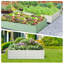 2 lits de jardin surélevés galvanisés 6X3x1pi-1009839038