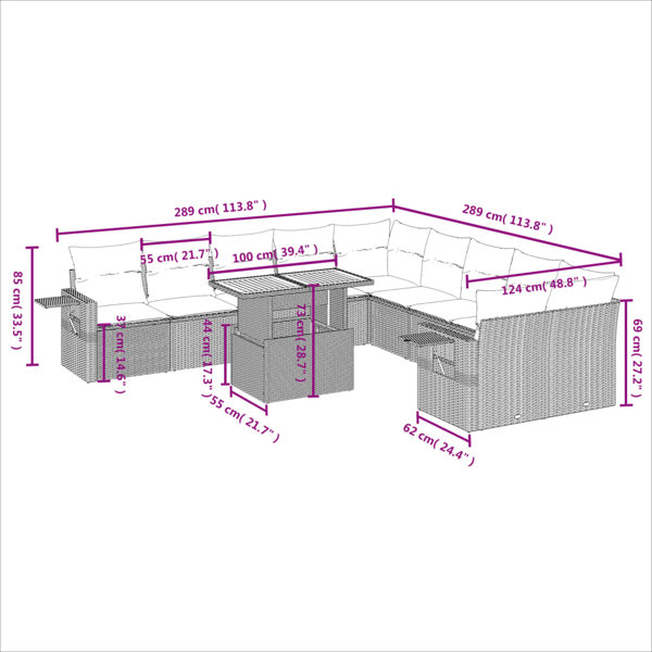 Dimensions du produit