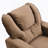 Kids Upholstered Recliner Chair With One Cup Holder, Footrest, Backrest