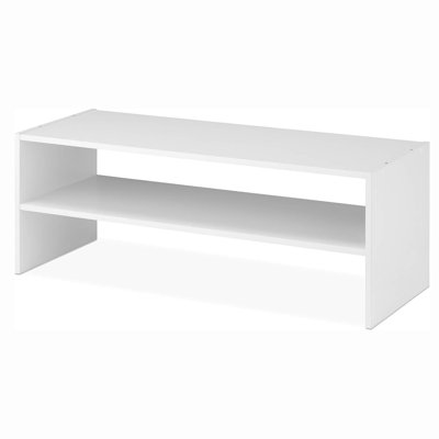 Stackable 31" Extra Wide 2-Shelf Storage Organizer