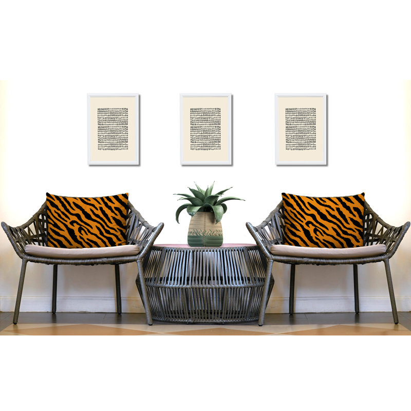 Coussin intérieur / extérieur Valerie, 20x14, Orange