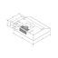 Ouverture de conduit ronde / rectangulaire de 680 pi³ / min, hotte sous l'armoire de 30 po, technologie sans filtre, facile à nettoyer, blanc-61508421
