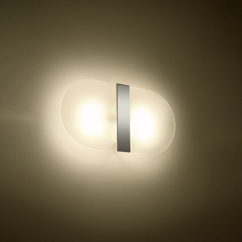 Steel Flush Mounted Sconce