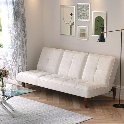 Bulkley 3 Seater Velvet Sofa Bed