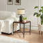 Table de bout moderne 17,7 po Mid-Century