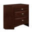 Table de chevet LUCILLE MERLOT-1340908100