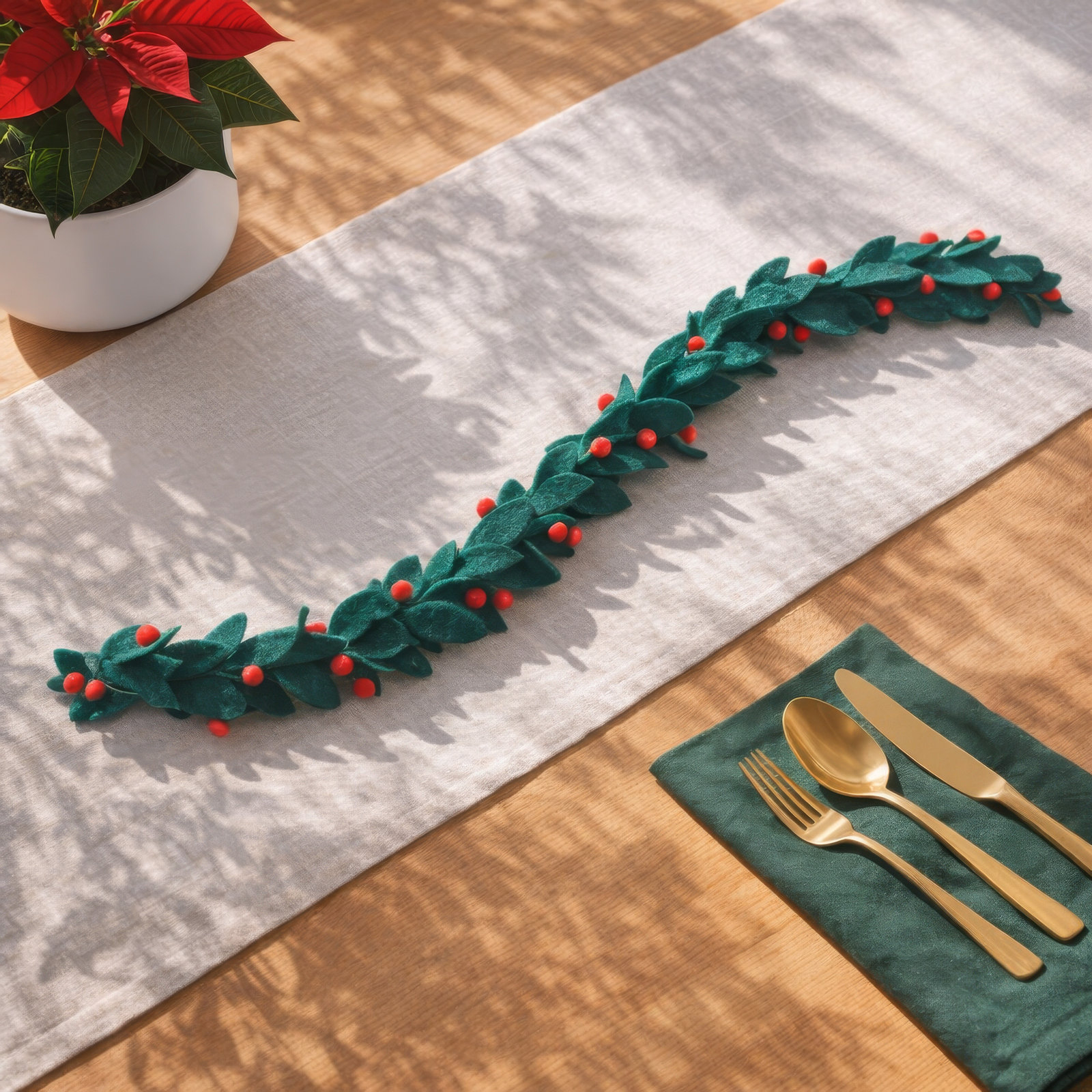7.2'' in. Faux Garland