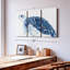 «Turtle In The Blues» sur toile-641877475