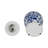 Ceramic Chinoiserie Ginger Jar with Lid-734444204