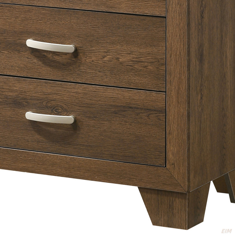 Commode à finition chêne Miquell