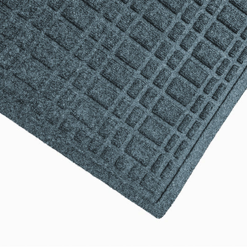 Paillasson intérieur 23 po x 35 po WaterHog® Gridlock, Bleu