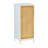 Living Room Side Cabinet With Bamboo Slats Door