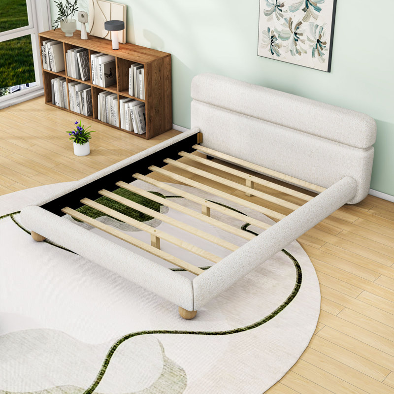 Queen Upholstered Platform Bed