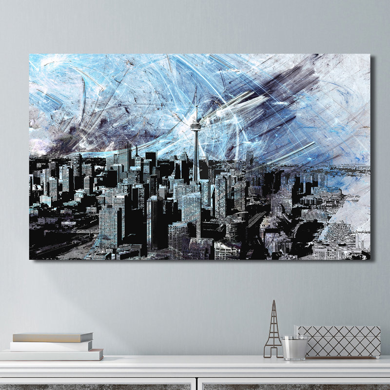 Reproduction de photo sur toile tendue toronto, H 40 po x l 24 po x P 1 po