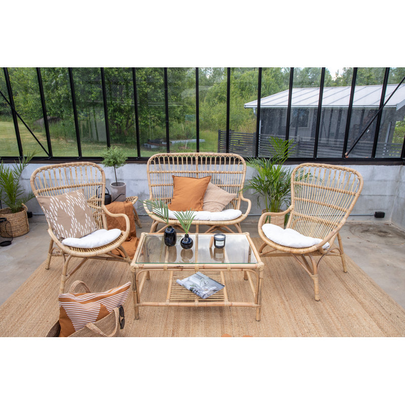 Frystown 4 - Person Seating Group with Cushions