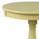 Krohn Transitional Round Pedestal End Table with 4 Legs