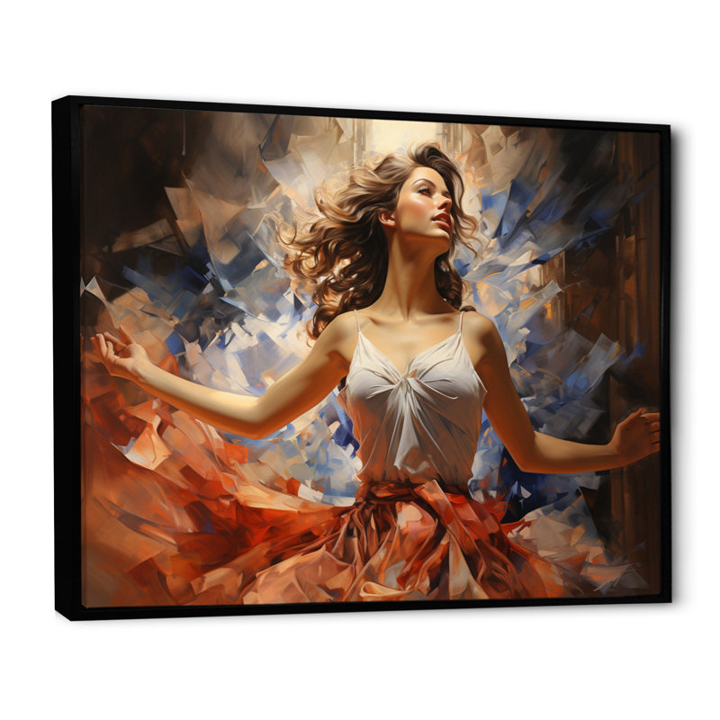 «Fashion 1940S Victorys Portrait I» - Impression, Cadre flottant noir, H 30 po x l 40 po x P 1,5 po