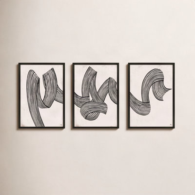 Menton "Linework" 3-Piece Print Set