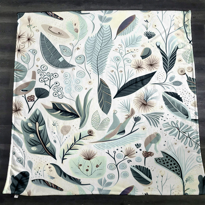 Throw Blanket, 51" W x 60" L