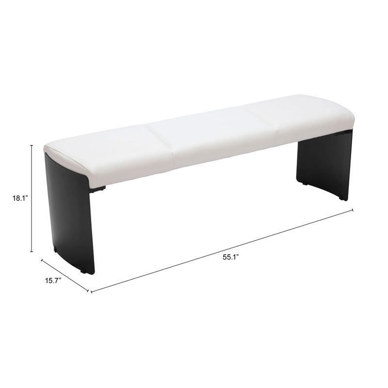 Mur Bench, White