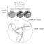 Louth Glass Semi Flush Mount-26144260