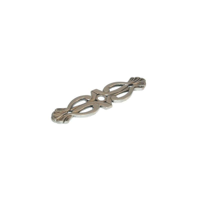 Newton  Backplate, Pewter Antique