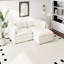 Canapé-lit en chenille moderne avec repose-pieds-1076184506-1076184507