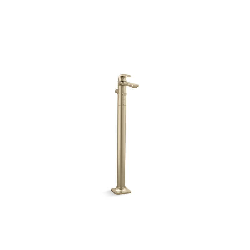 Per Se® Freestanding Bath Faucet, Less Handshower, Brushed French Gold