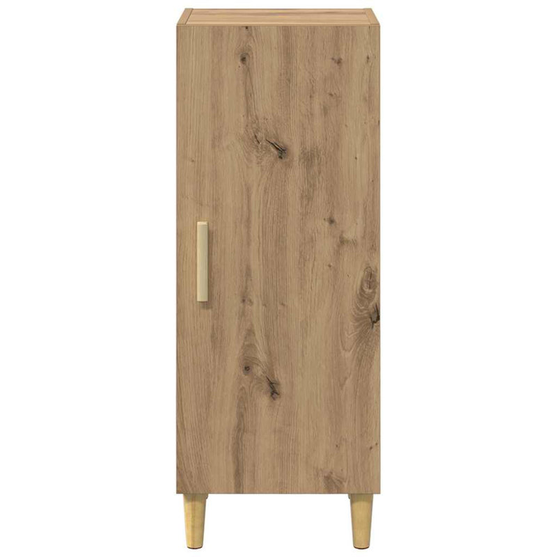 Sideboard Engineered Wood Side Cabinet Home Organiser, Artisan Oak