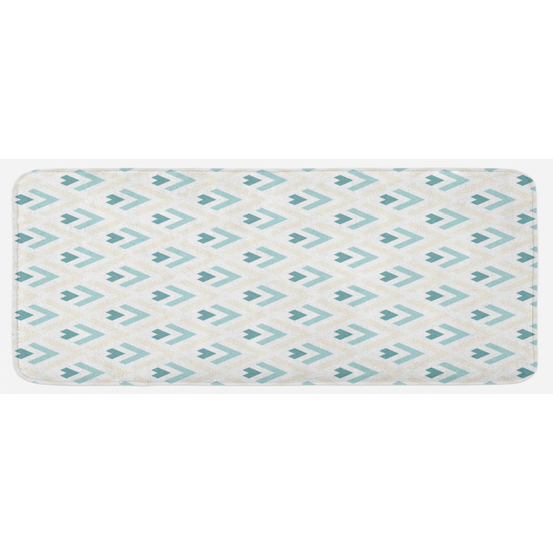 Tapis de cuisine abstrait