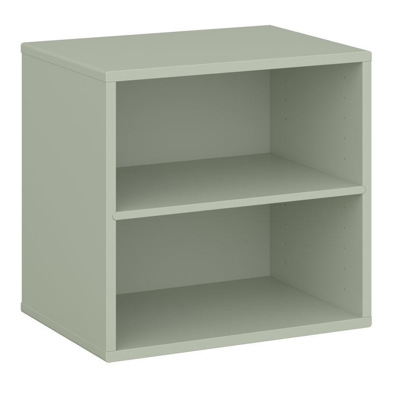 Keep 43cm H x 45cm W Standard Bookcase, Dusty Green